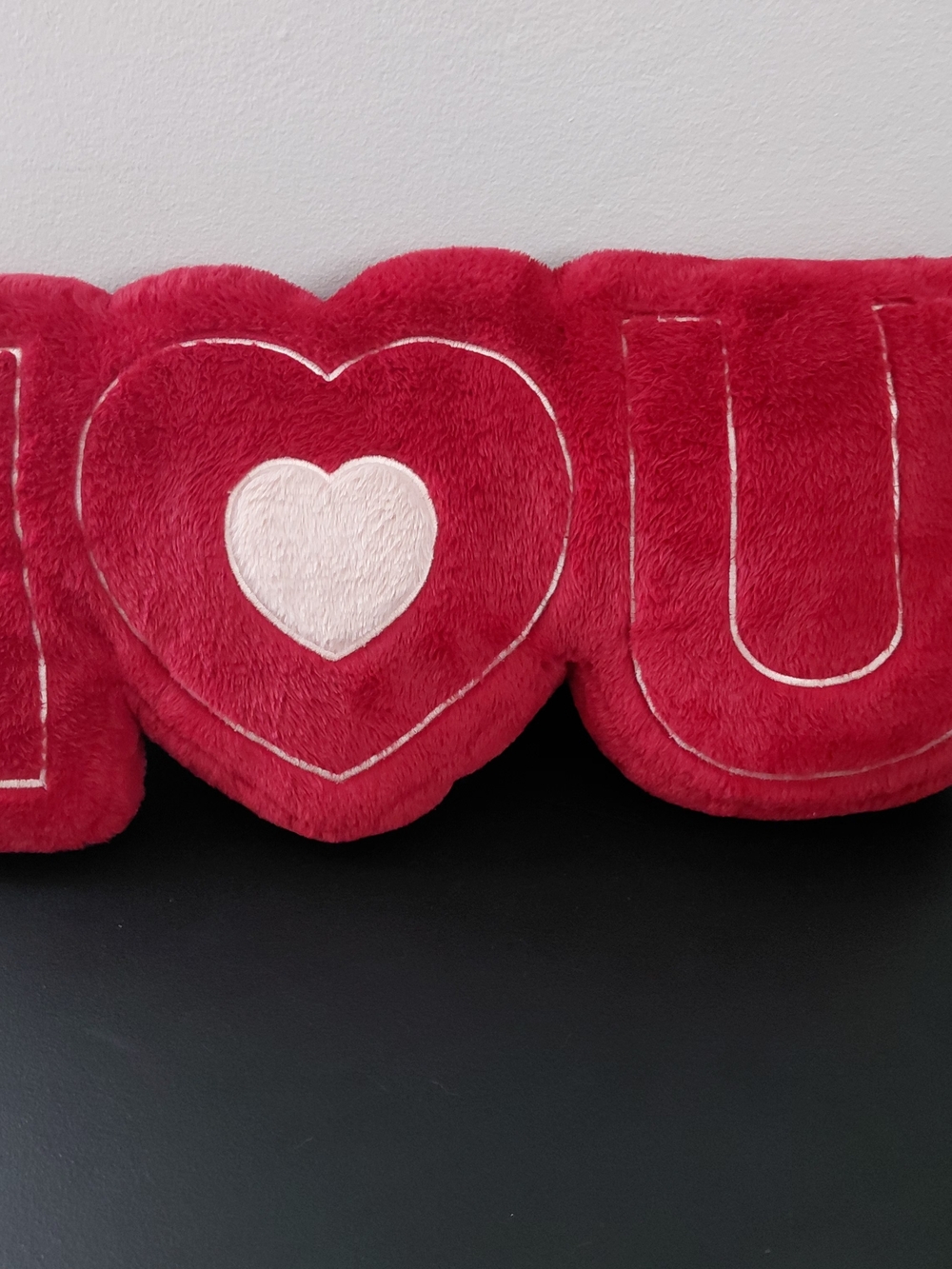 Red Heart Plush Pillow- Unbranded